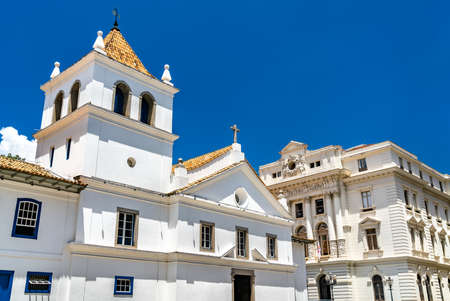 Patio do Colegio, the historical Jesuit church and school in Sao Paulo