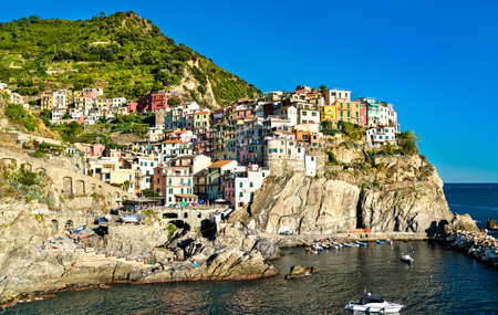 Manarola Village at the Cinque Terre in Italy