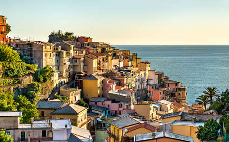 Manarola Village at the Cinque Terre in Italy