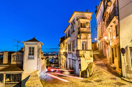 Streets of Coimbra in Portugal