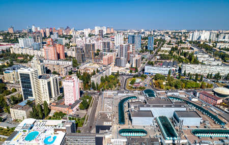 Pechersk district in Kiev, Ukraineの写真素材