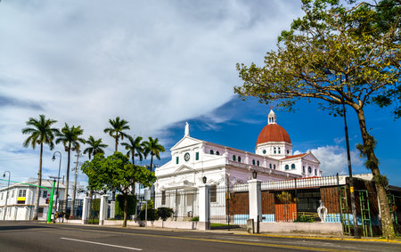 Santa Teresita Church in San Jose - Costa Rica, Central Americaの写真素材