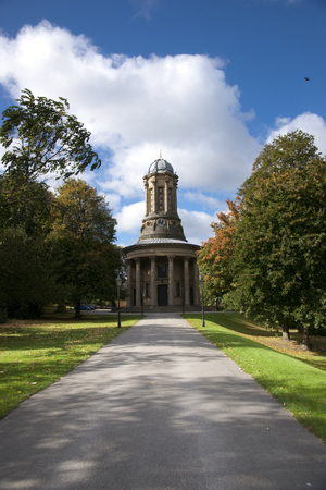 Saltaire United Reformed Church, Saltaire, Bradford, West Yorkshire, UKの写真素材