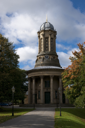 Saltaire United Reformed Church, Saltaire, Bradford, West Yorkshire, UKの写真素材