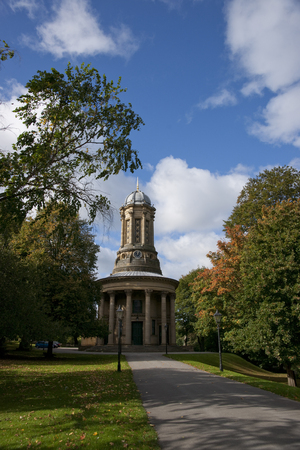 Saltaire United Reformed Church, Saltaire, Bradford, West Yorkshire, UKの写真素材