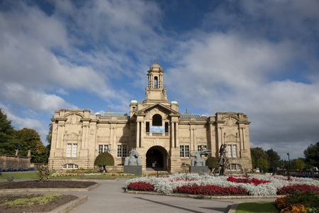 Cartwright Hall Museum and Gallery, Bradford, West Yorkshire, UKのeditorial素材