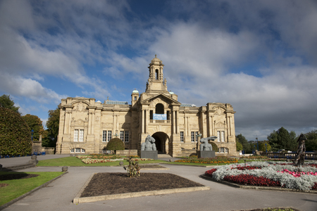 Cartwright Hall Museum and Gallery, Bradford, West Yorkshire, UKのeditorial素材