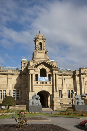 Cartwright Hall Museum and Gallery, Bradford, West Yorkshire, UKのeditorial素材