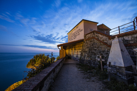 Cemetary and Churchyard, Manarola, Cinque Terre, Italy, 16th May 2016のeditorial素材