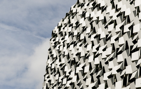 Moor Eyre Street Car Park also known as the Kit Kat - Sheffield, South Yorkshire, UK - 13th September 2013のeditorial素材