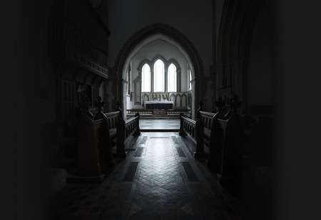 Interior of Saint Lawrence Church, Castle Rising, Norfolk, United Kingdom - 13th December 2015のeditorial素材