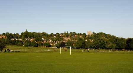 A view of the West Common, Lincoln, Lincolnshire, United Kingdom - August 2009のeditorial素材