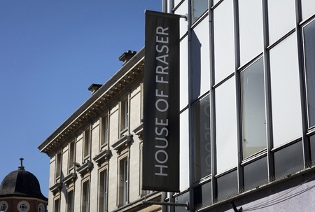 House of Fraser, Lincoln, Lincolnshire, UK - 5th April 2018のeditorial素材