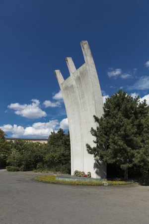 tempelhof Airfield, Berlin, Germany: 15th August 2018: Berlin Airfield Memorialのeditorial素材