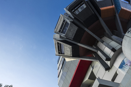 Berlin, Germany: 20th August 2018: Bierpinsel building in the Steglitz area