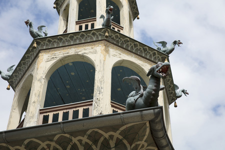 Potsdam, Berlin, Germany, 17th August 2017, Dragon House in Sanssouci Parkのeditorial素材