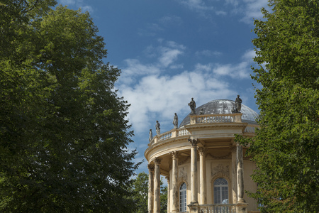 Potsdam, Berlin, Germany, 17th August 2017, Belvedere on the Klausberg in Sanssouci Parkのeditorial素材