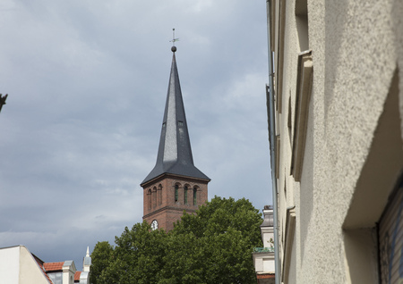 Kopenick, Berlin, Germany; 20th August 2018; St Laurentius Kirchengemeinde Churchのeditorial素材