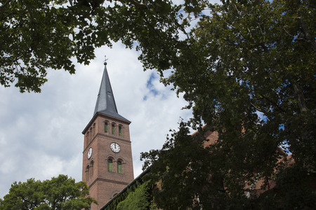 Kopenick, Berlin, Germany; 20th August 2018; St Laurentius Kirchengemeinde Churchのeditorial素材