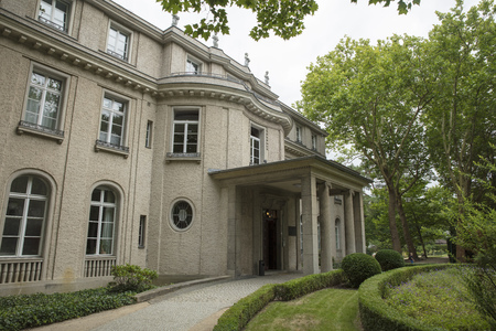 Wannsee, Berlin, Germany; 23rd August 2018; Wannsee Villaのeditorial素材