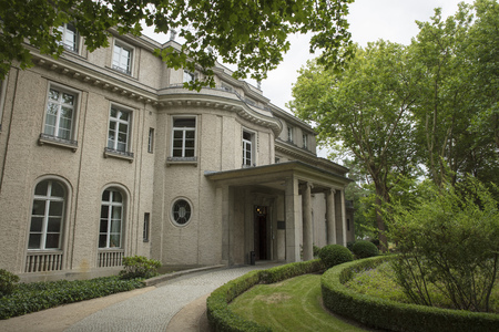 Wannsee, Berlin, Germany; 23rd August 2018; Wannsee Villaのeditorial素材