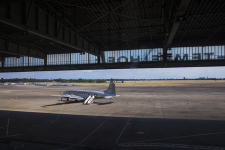 Berlin, Germany, August 2018; The Former Berlin Tempelhof Airfieldのeditorial素材