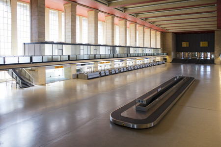 Berlin, Germany, August 2018; The Former Berlin Tempelhof Airfieldのeditorial素材