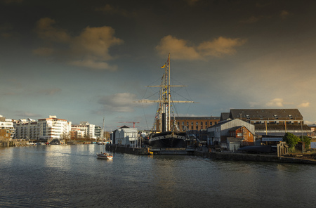Bristol, UK, 23rd February 2019, Isambard Kingdom Brunels SS Great Britainのeditorial素材