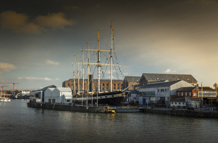 Bristol, UK, 23rd February 2019, Isambard Kingdom Brunels SS Great Britainのeditorial素材