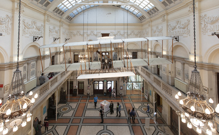 Bristol, United Kingdom, 21st February 2019, Bristol Boxkite Aeroplane in the City Museum and Galleryのeditorial素材