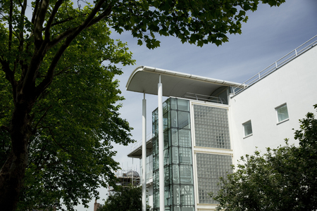 Liverpool, UK - 12th June 2014, the Aldham Robarts Learning Resource Centre (LRC) Library of Liverpool John Moores Universityのeditorial素材