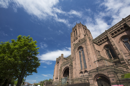 Liverpool, UK , 24th June 2014, Liverpool Cathedral, Church of England the Cathedral of the Diocese of Liverpoolのeditorial素材