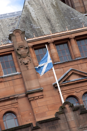 Glasgow, Scotland, 8th September 2013, The Kelvingrove Art Gallery and Museum near Kelvingrove Park on Argyle Streetのeditorial素材