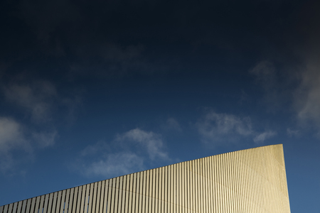 Manchester, Greater Manchester, UK, October 2013, A view of the Imperial War Museum North in Salford, designed by Daniel Libeskindのeditorial素材