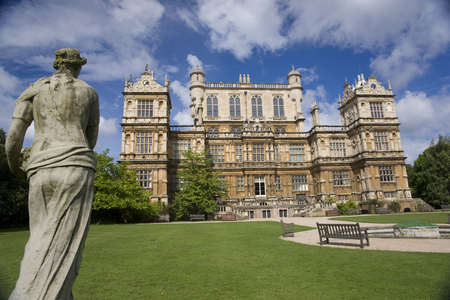 Nottingham, Nottinghamshire, UK, October 2010, an exterior of Wollaton Hallのeditorial素材