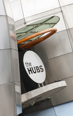 A view of the Hubs Student Union venue in Sheffield. Sheffield, South Yorkshire, UK - 13th September 2013のeditorial素材