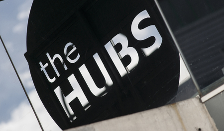 A view of the Hubs Student Union venue in Sheffield. Sheffield, South Yorkshire, UK - 13th September 2013のeditorial素材