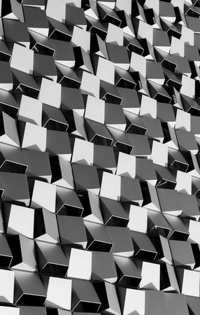 Moor Eyre Street Car Park also known as the Kit Kat - Sheffield, South Yorkshire, UK - 13th September 2013のeditorial素材