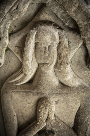 Norton Disney, Lincolnshire, UK, May 2019, Norton Disney Church home of the Disney Family tombs and reputed resting place of Walt Disney family ancestorのeditorial素材