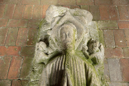 Norton Disney, Lincolnshire, UK, May 2019, Norton Disney Church home of the Disney Family tombs and reputed resting place of Walt Disney family ancestorのeditorial素材