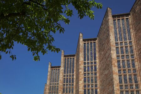 Coventry, Warwickshire, United Kingsom, June 27th 2019, Modern Cathedral Church of Saint Michaelのeditorial素材