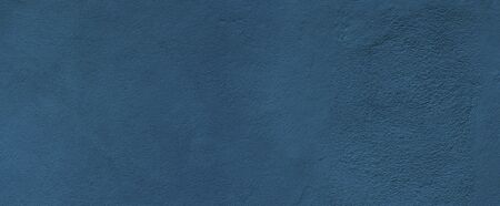 Teal Blue Textured Rendered Wall - Stucco / Fresco effect with small ripples and chipsの写真素材