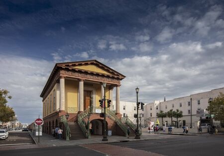 Charleston, South Carolina, United States, November 2019, view of the Confederate museumのeditorial素材