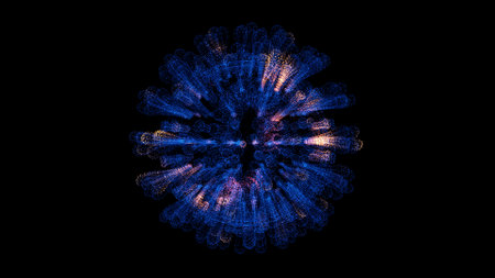 virus scan. Virus Scanning Interface. HUD virus analyze. medical concept. For title, text...