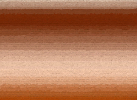 Brick wall with copper colors, canvas abstract texture backgroundの写真素材