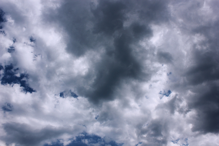 Sky background with clouds