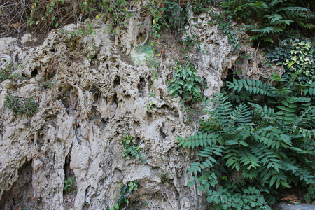 Great waterfalls and waterfall park of Edessa Greeceの写真素材