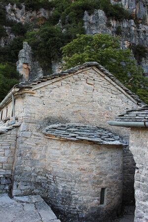 Monastery of Agia Paraskevi at Vikos gorge Monodendri Greece