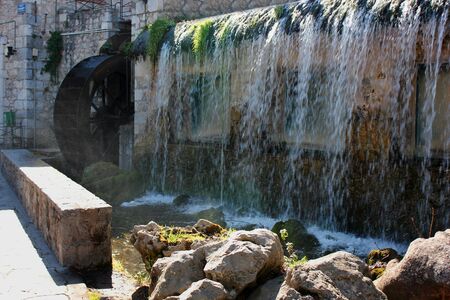 Springs of Kryas in Livadeia Boeotia Greece