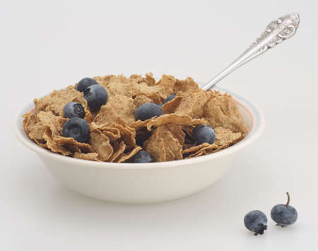 breackfast cereal blueberry healthy food organic